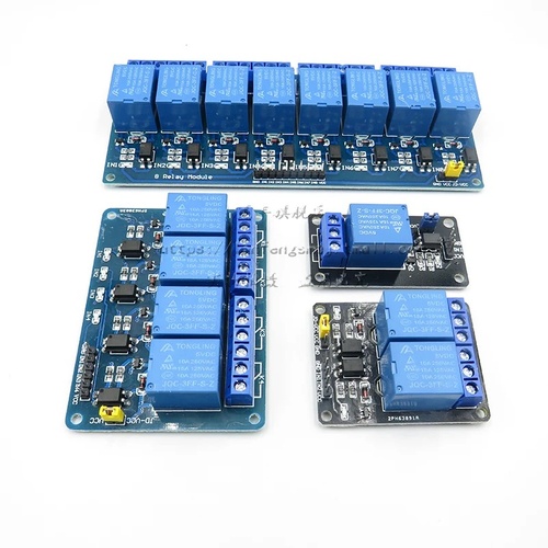 Buy 5V Relay Module KY-019 | 1/2/4/8 Way Optocoupler Relay with Isolation in Sri Lanka