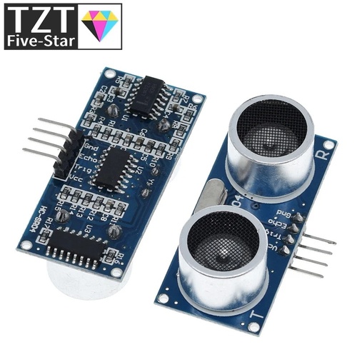 TZT HC-SR04 HCSR04 to World Ultrasonic Wave Detector Ranging Module HC-SR04 HC SR04 HCSR04 Distance Sensor